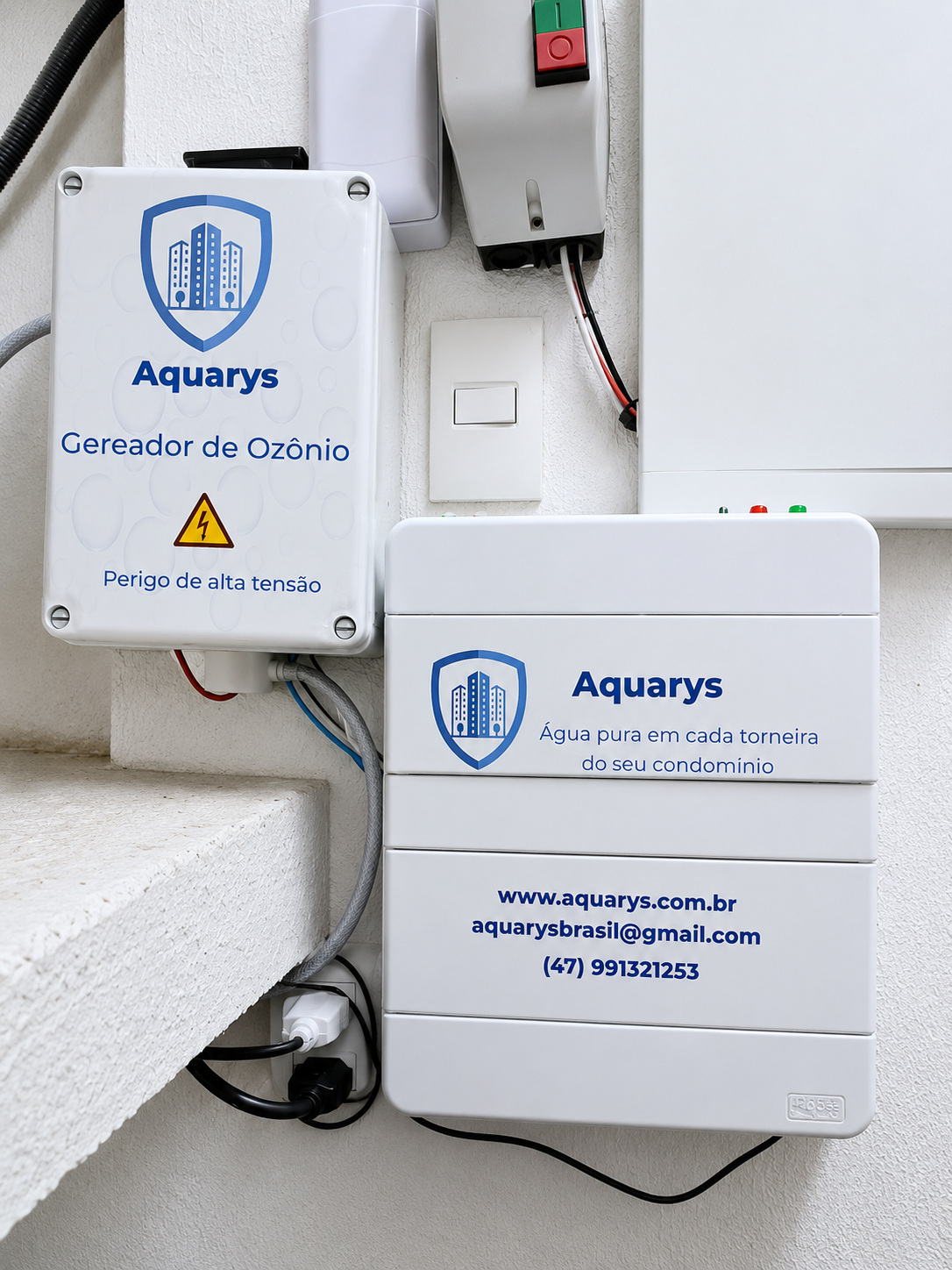 Equipamento instalado em condomínio da região